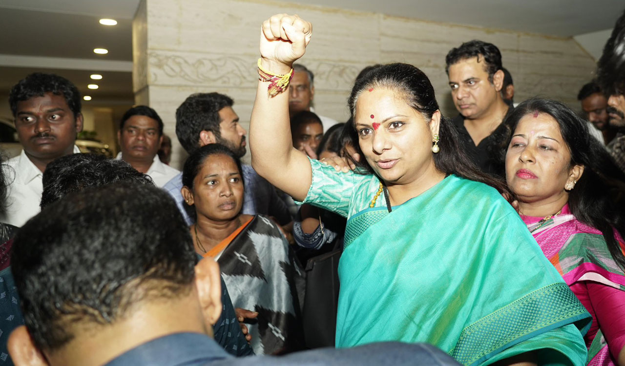 BRS legislator Kavitha remanded to ED custody till March 23-Telangana Today