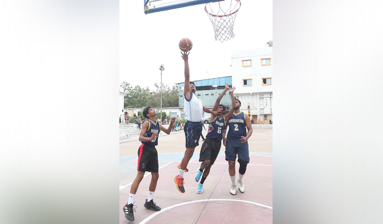 Sanathnagar seal win in the 5th Samuel Vasanth Kumar Memorial Basketball