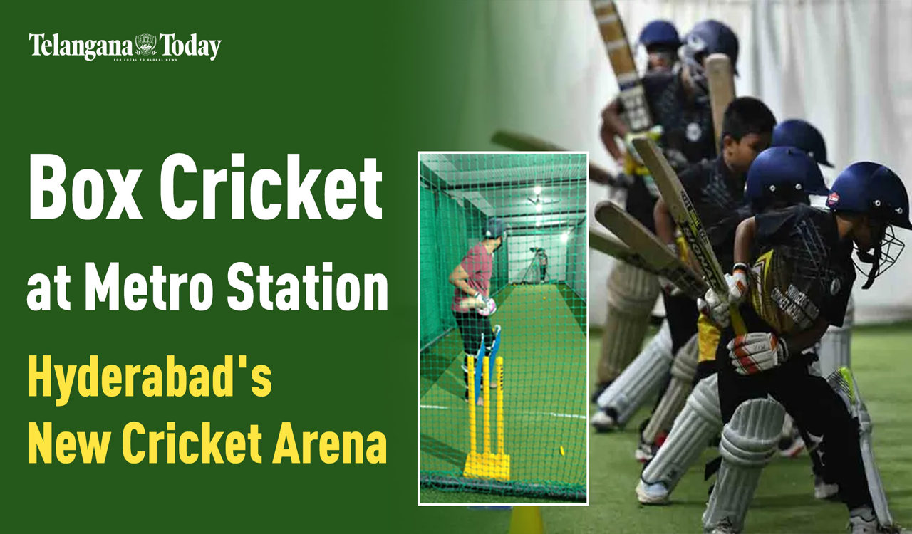 Hyderabad’s First Mini-Box Cricket Arena in a Metro Station | SwingZone Indoor Cricket Academy