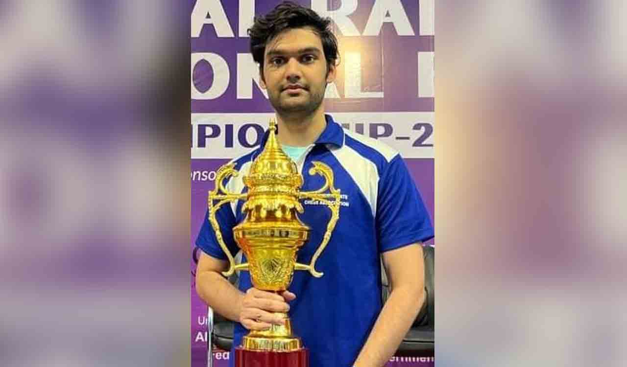 Telangana’s Rithvik bags silver at National Blitz Chess Championship