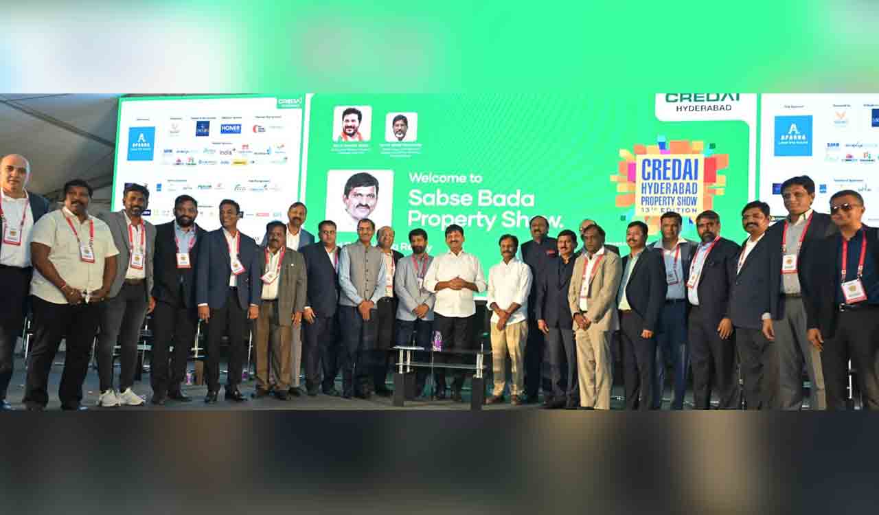 Three-day CREDAI Hyderabad Property Show inaugurated