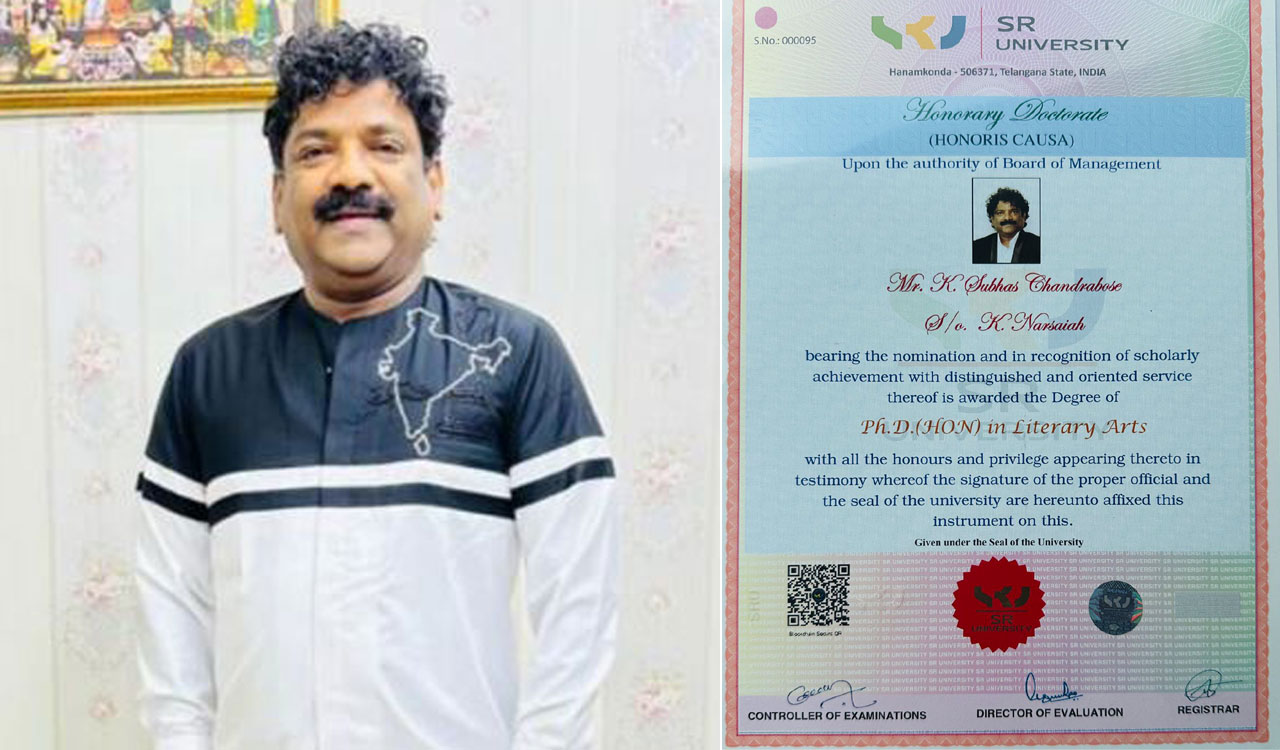 S R University celebrates its first convocation in Hanamkonda