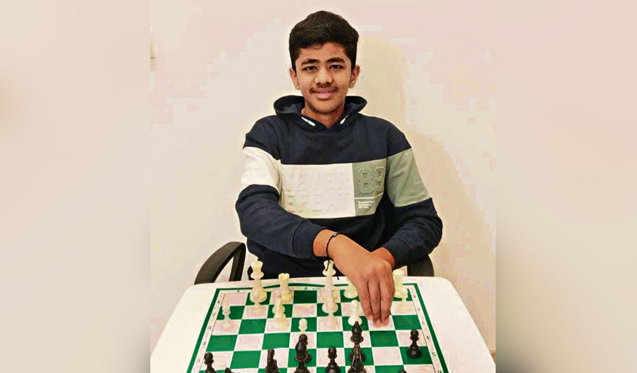 Vivaan emerges winner of Brilliant trophy Juniors Online Chess tournament