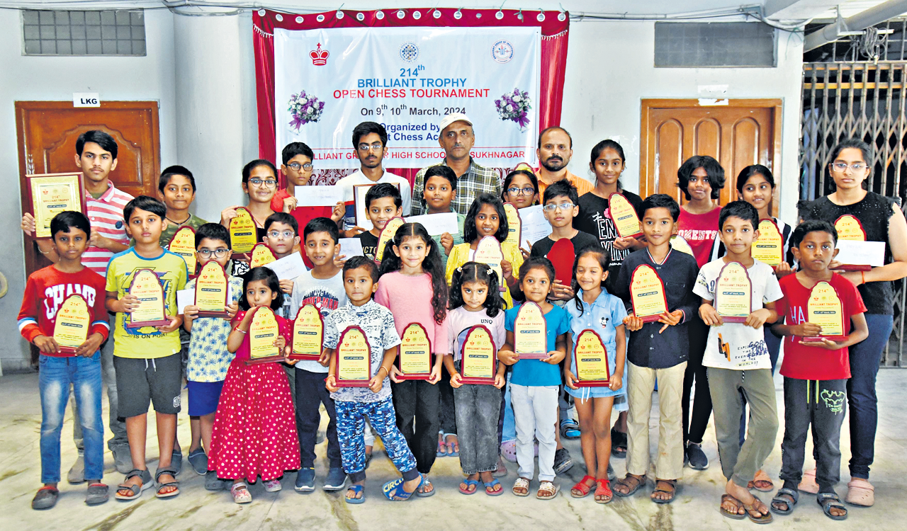 Brilliant Trophy Chess Tournament: Shivansh, Srujan win chess titles