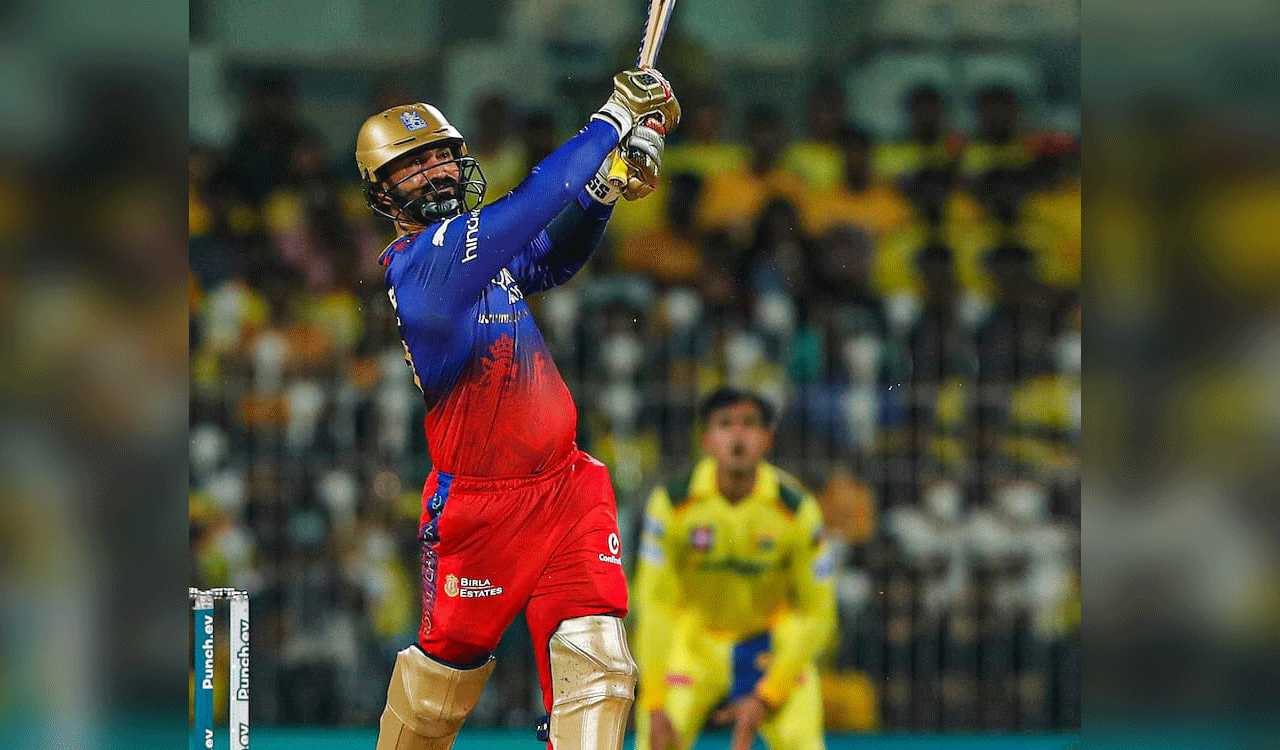 RCB recover to 173/6 against CSK