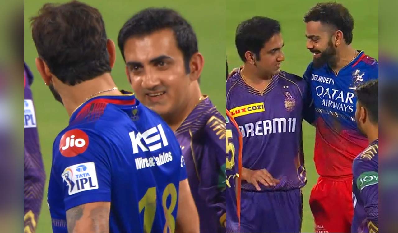 IPL 2024: Video of Virat Kohli, Gautam Gambhir hugging each other goes ...