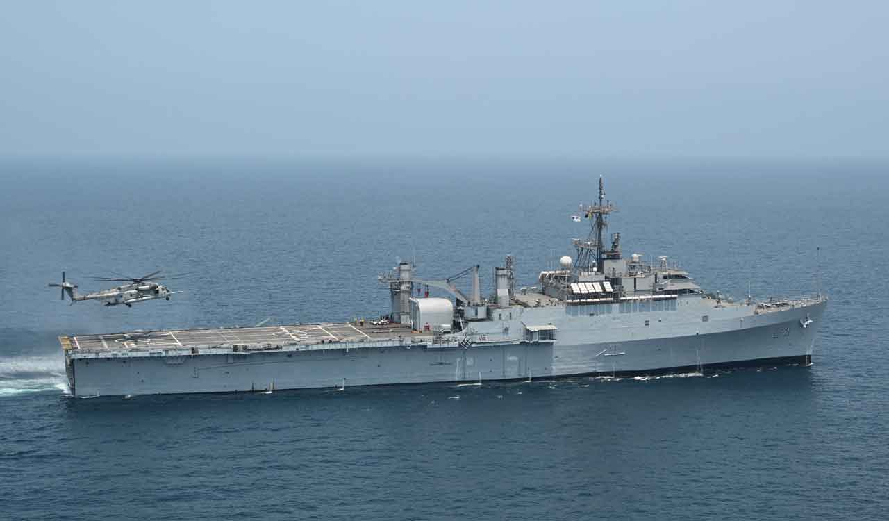 Indian Navy and US Navy conduct Exercise Tiger Triumph 2025