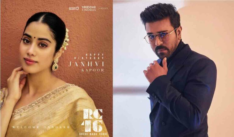 Janhvi Kapoor to co-star with Ram Charan in pan-India Film 'RC 16'