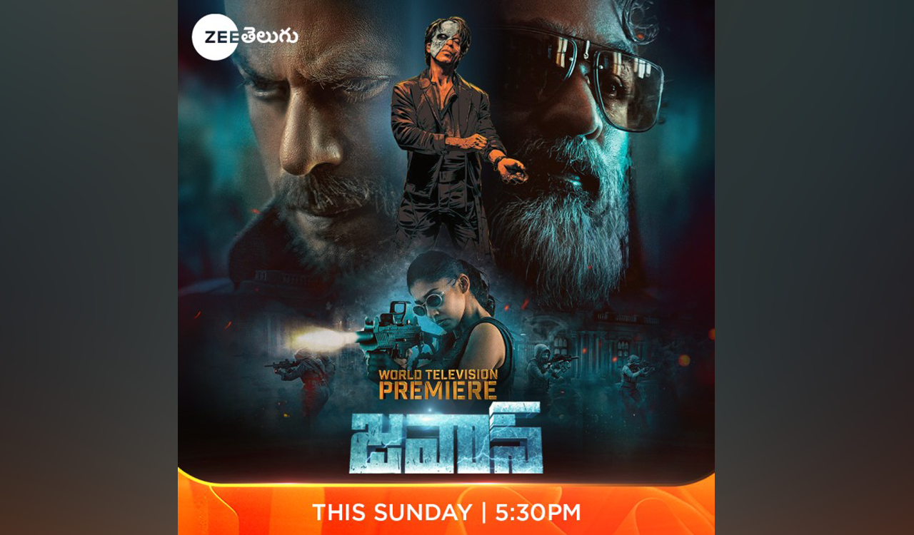 ‘Jawan’ to be telecast in Telugu on March 17 on Zee Telugu