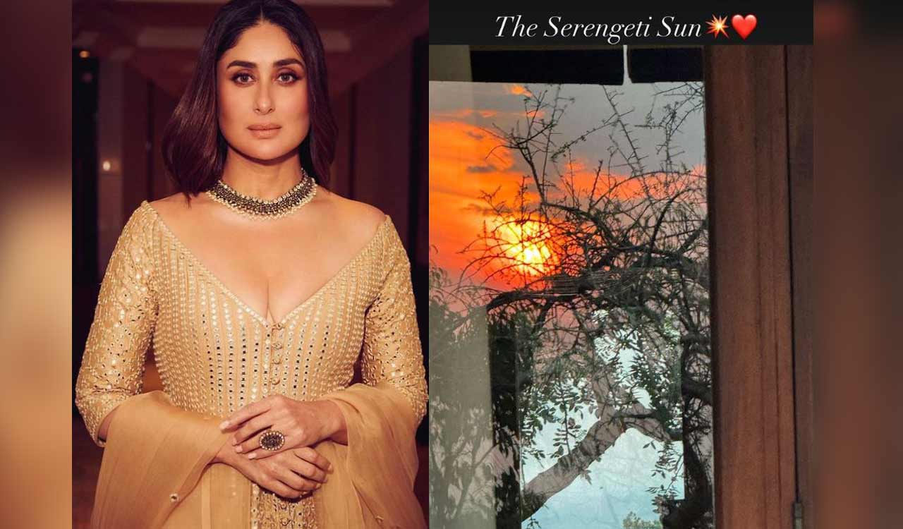 Kareena Kapoor shares sneak peek of ‘Serengeti Sun’ from vacation