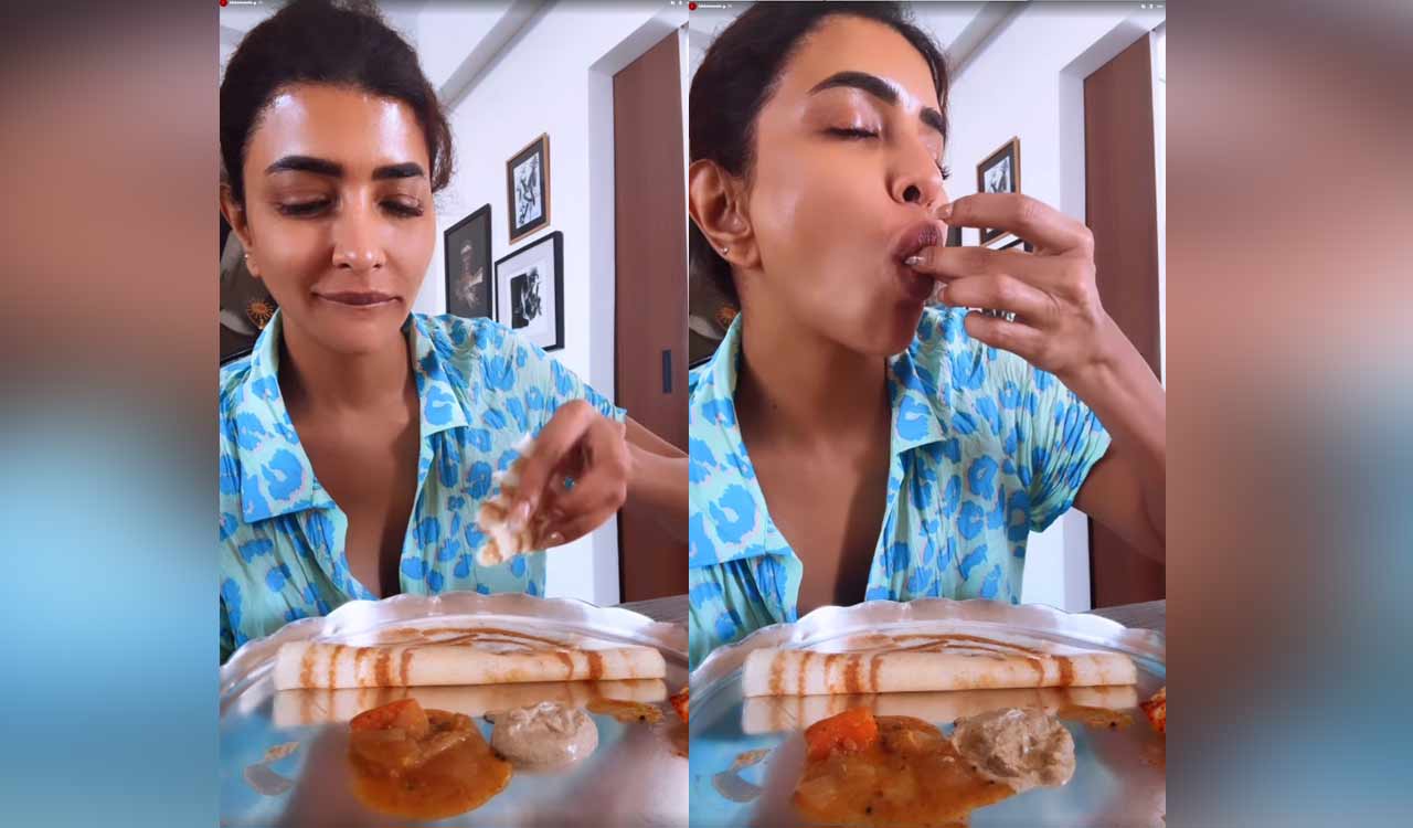 Lakshmi Manchu’s sunday bliss: Crispy dosa and sambar delight