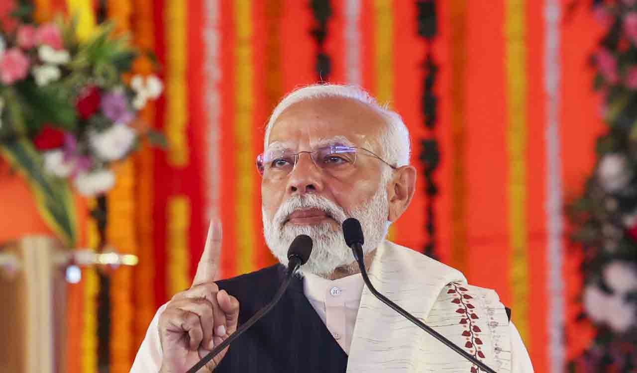 “Ab ki Baar, 400 paar…”: PM Modi’s pitch at Jharkhand public meeting
