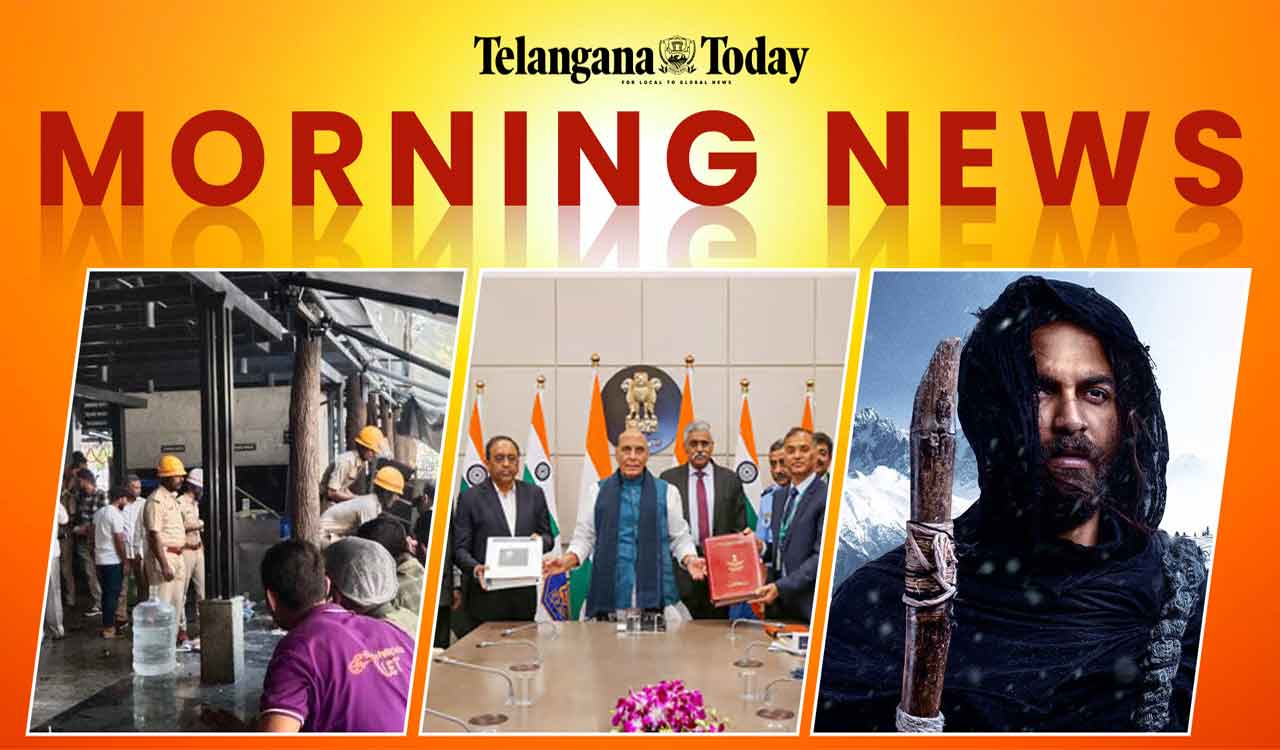Morning News Today: Rameshwaram Cafe Blast, India Defence Deals worth Rs 39,125 Cr, Gaami Trailer