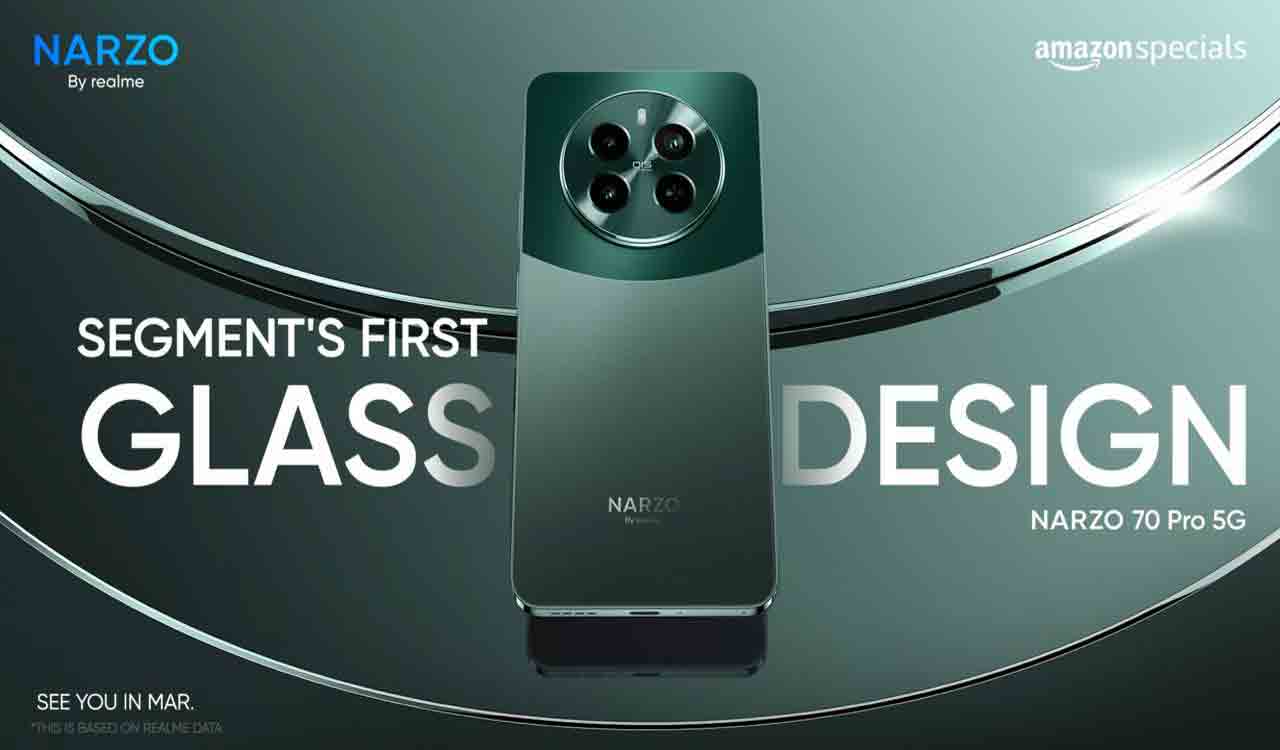 realme unveils industry-leading design with NARZO 70 Pro 5G