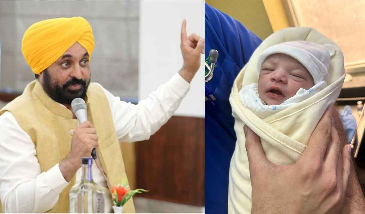Punjab CM Bhagwant Mann blessed with baby girl