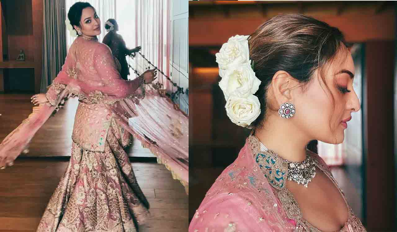 Sonakshi exudes ‘phool power’ in sharara suit as she kickstarts ‘Heeramandi’ promos