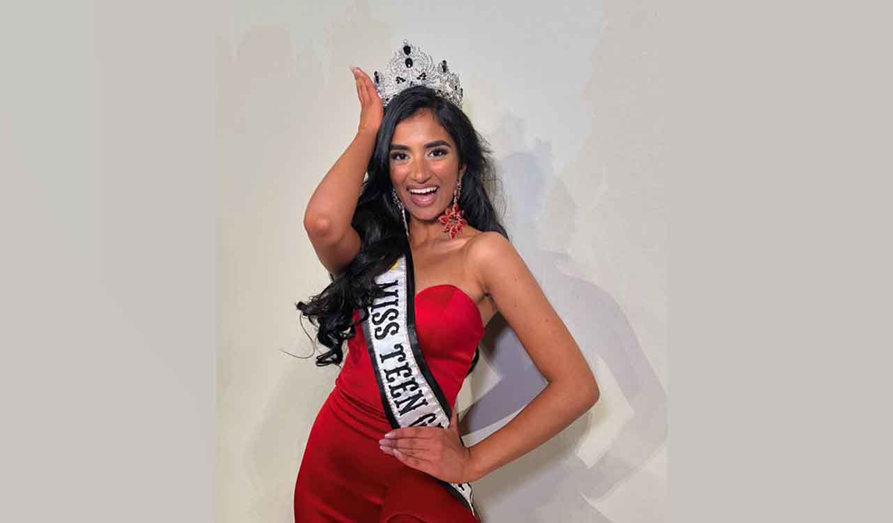 Telugu-origin Suhani Rao Boinpally makes history as first South Asian winner of ‘Miss Teen Galaxy Pageant UK’