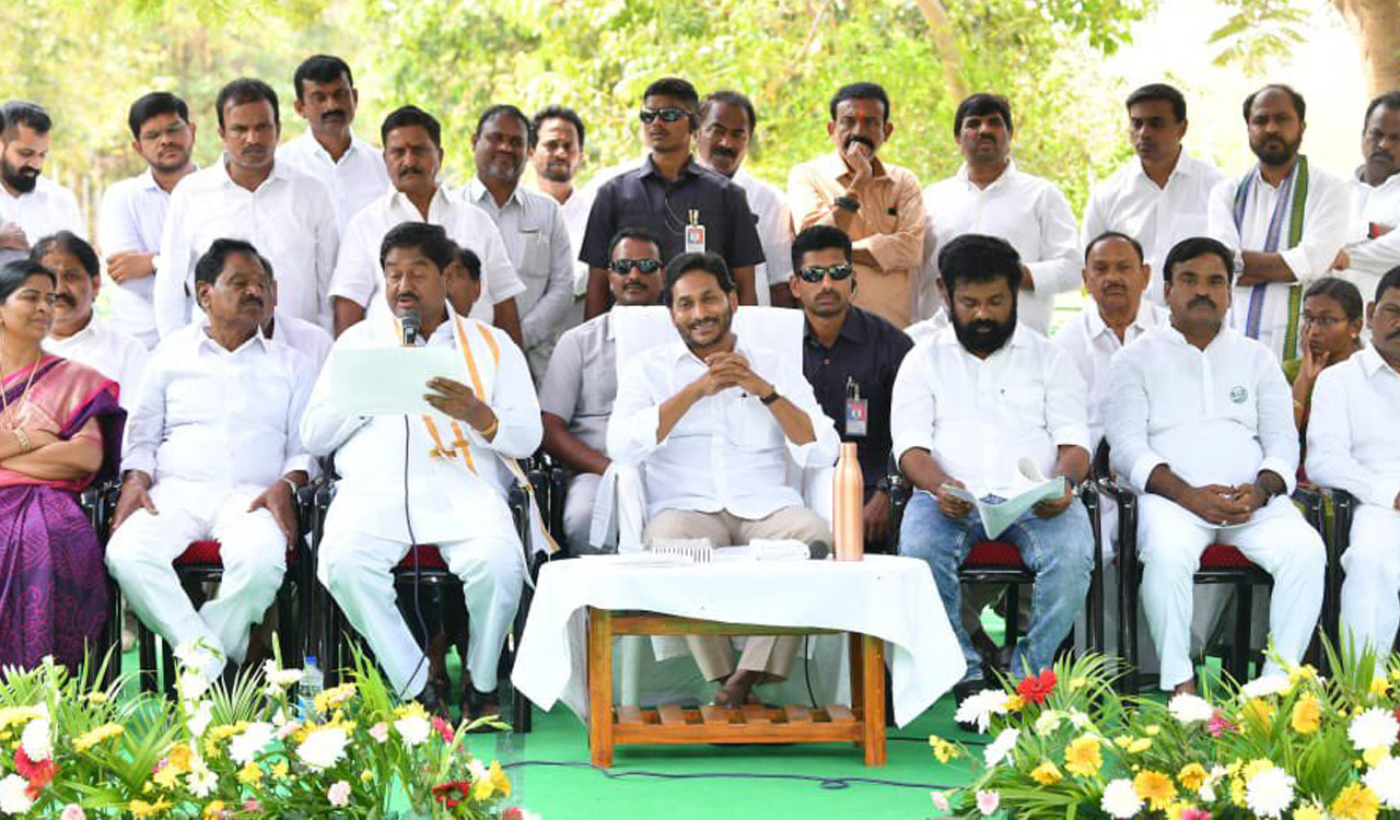 AP: YS Jagan’s bus tour to begin from Idupulapaya on Mar 27