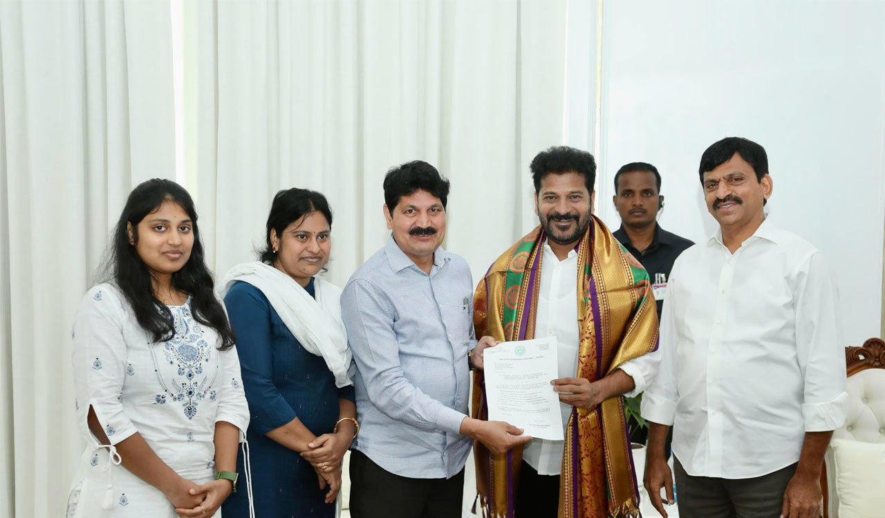 BRS MLA Tellam Venkat Rao meets CM Revanth