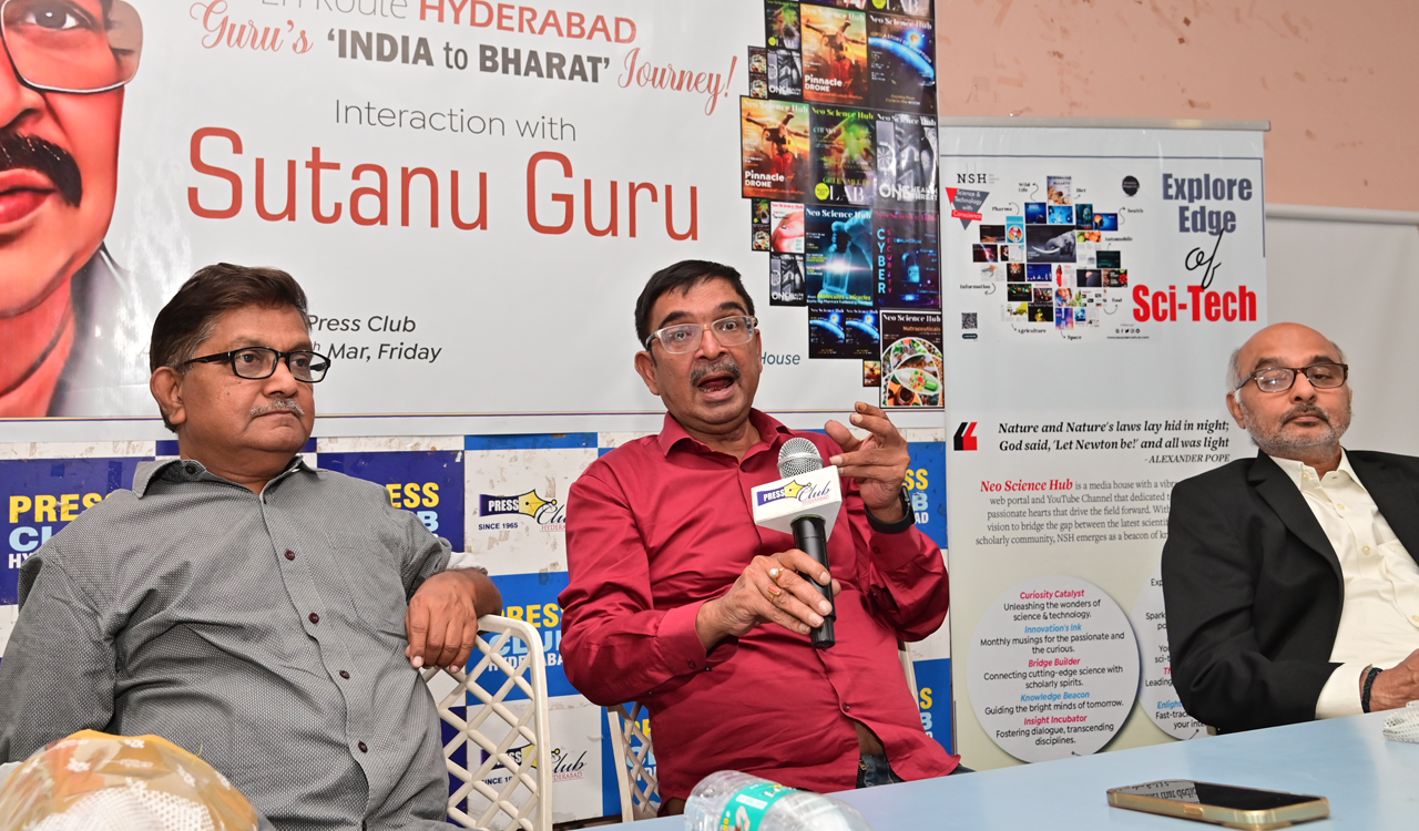 Journalist Sutanu Guru explores India’s shift to Bharat in NSH Media House dialogue