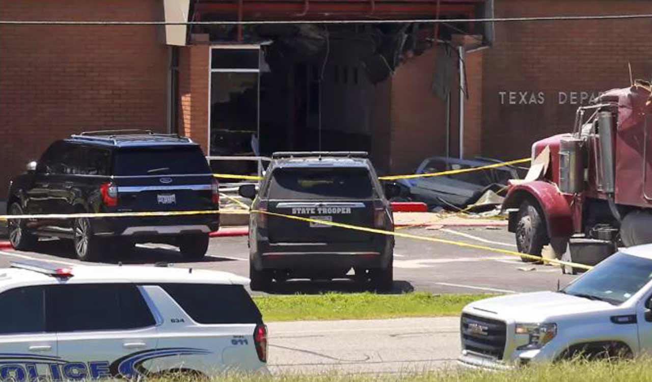 One dead, 13 hurt as semitrailer crashes into Texas safety office