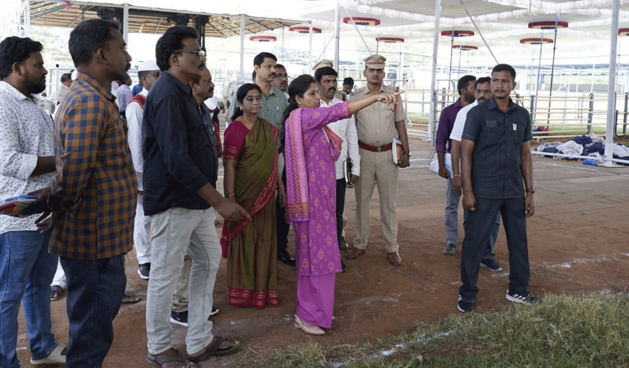 Elaborate arrangements for Sri Rama Navami at Bhadradri: Collector