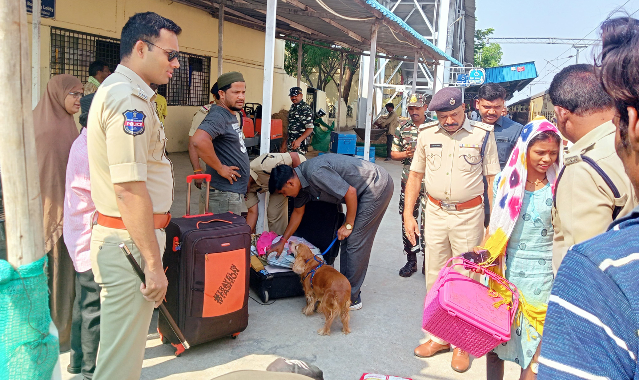 Police conduct special drive against narcotic substance in Adilabad