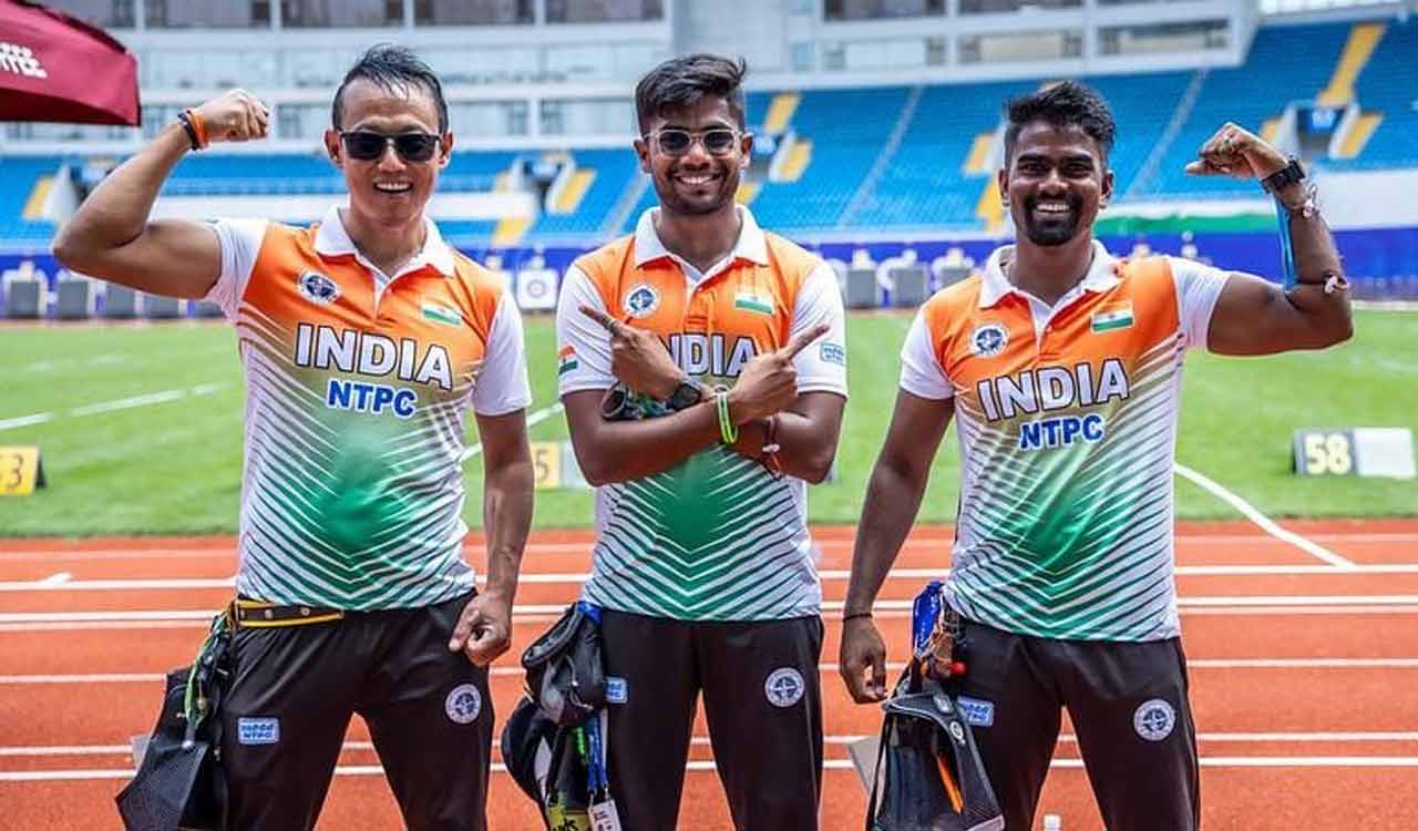 Archery WC: India upsets Olympic champs Korea, wins Men’s Recurve Team gold