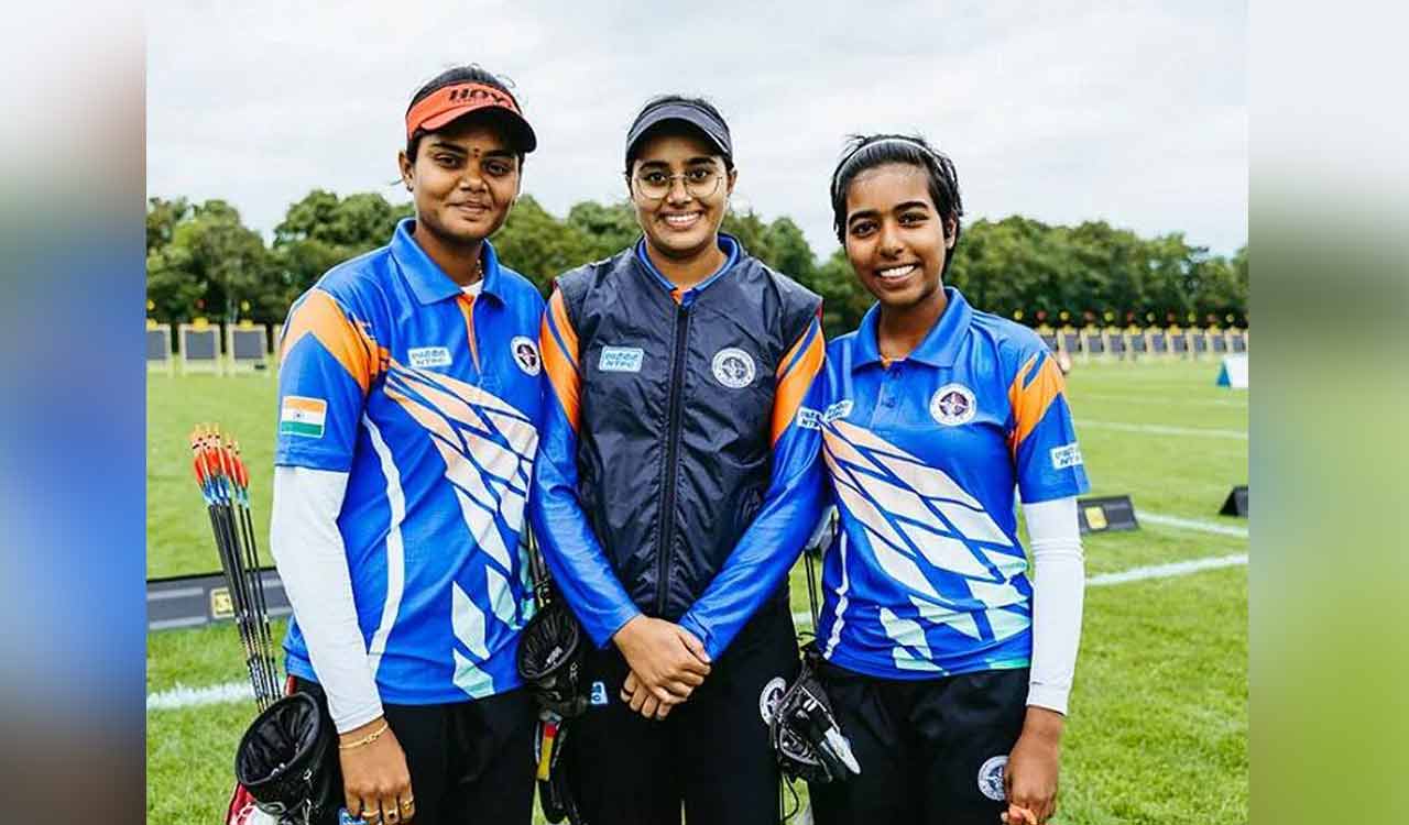 Archery WC: Indian Women’s Compound team wins gold in Shanghai