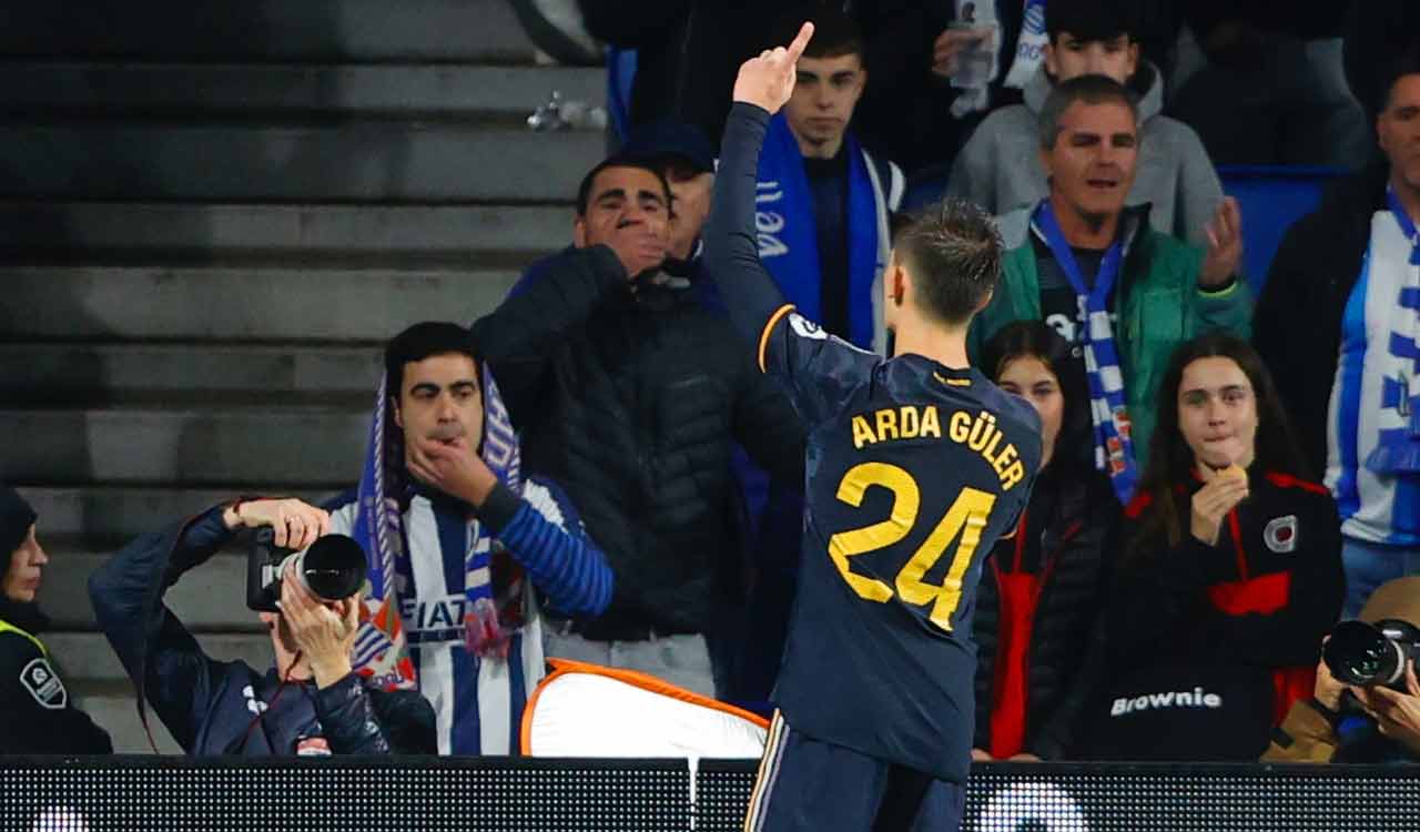 Arda Guler’s goal secures Real Madrid victory against Real Sociedad