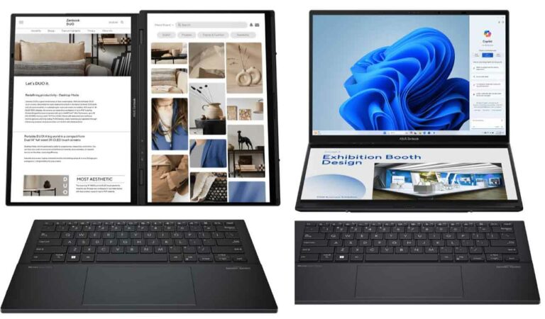 Asus's new dual-screen laptop 'Zenbook DUO' now available in India