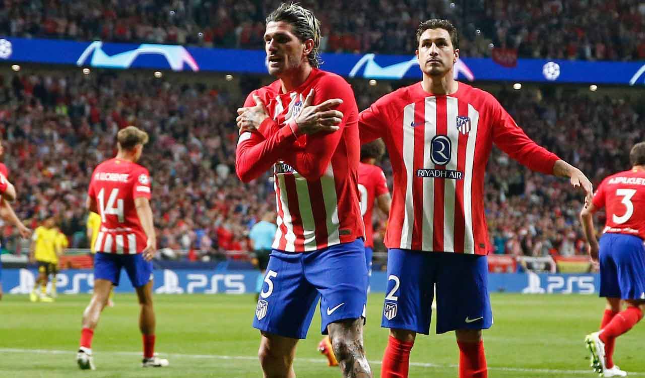 Atletico, Borussia Dortmund leave it open for return leg
