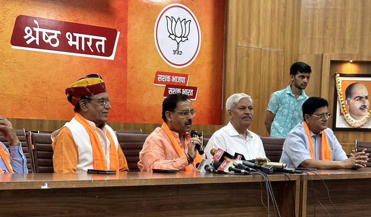 Former DGP of Rajasthan ACB joins BJP-Telangana Today