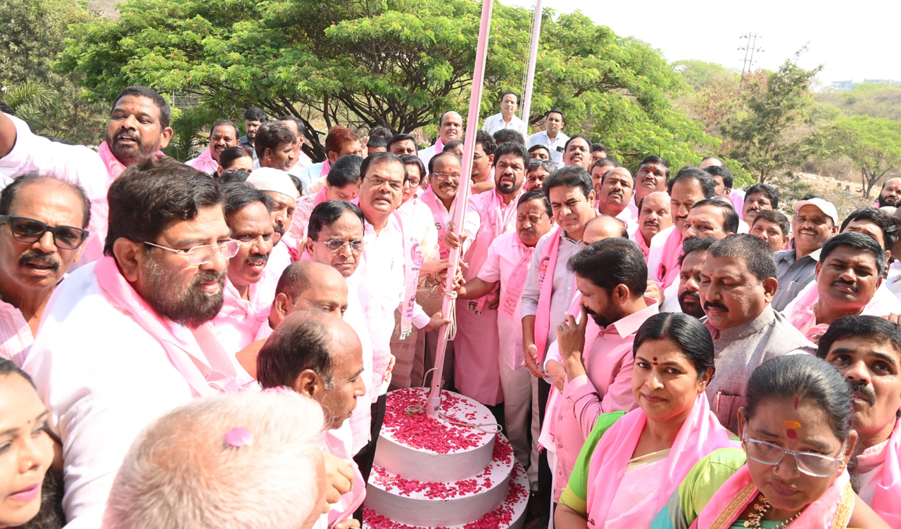 BRS party celebrates 23rd Foundation Day
