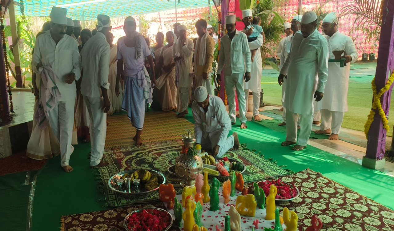 Sri Rama Navami celebrated at Nagul Meera dargah in Kothagudem
