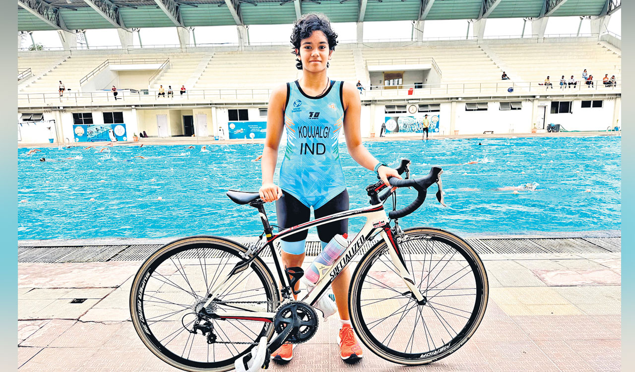 Telangana’s Dhriti looks to make a mark on Asia Triathlon-Telangana Today