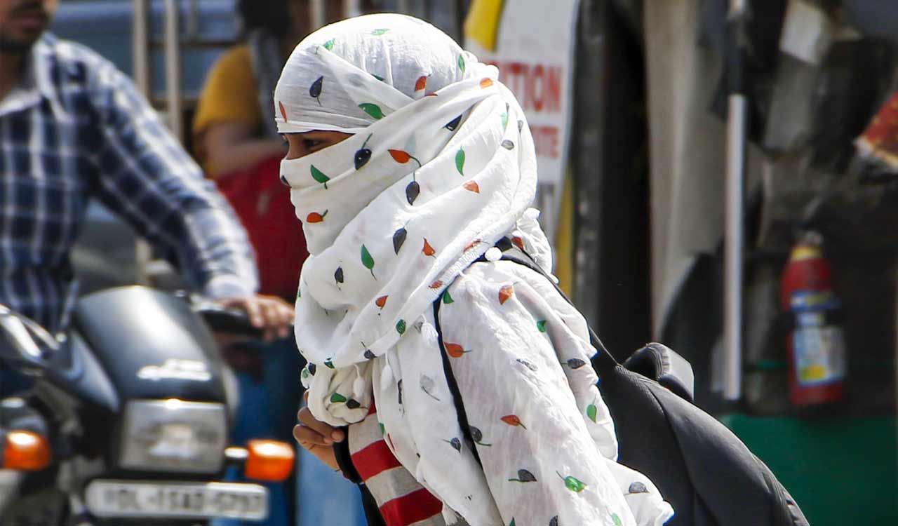 Hajipur in Mancherial sizzles at 45 degrees Celsius