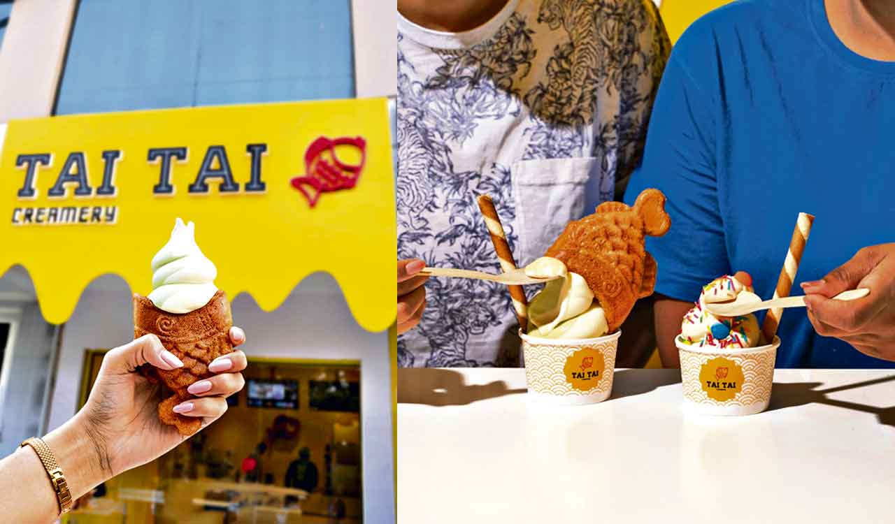 Experience Japanese Taiyaki ice cream, now in Hyderabad