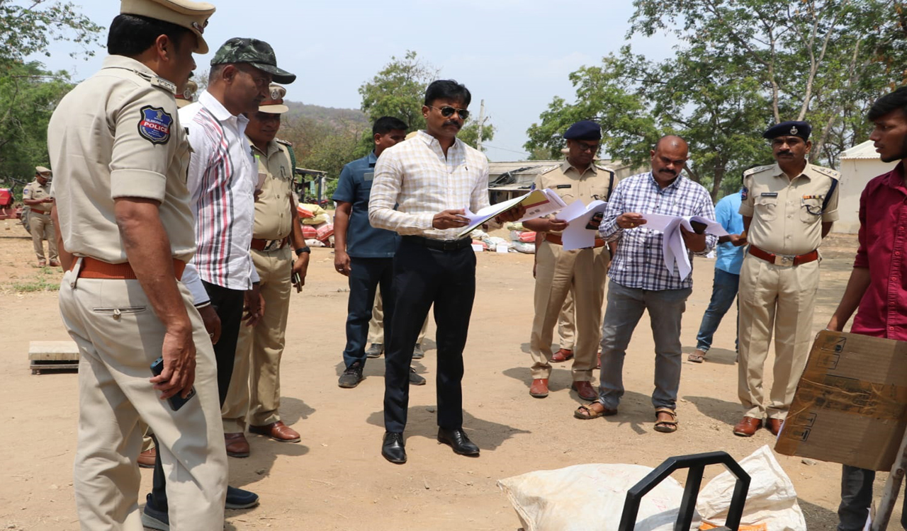 Ganja worth Rs 9.13 crore burnt: Kothagudem SP