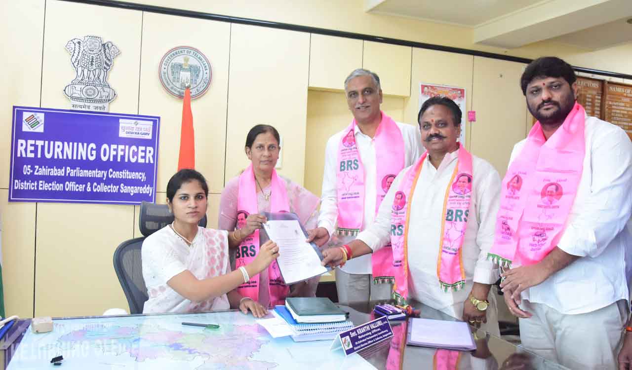 Harish dares Revanth Reddy to debate on promises