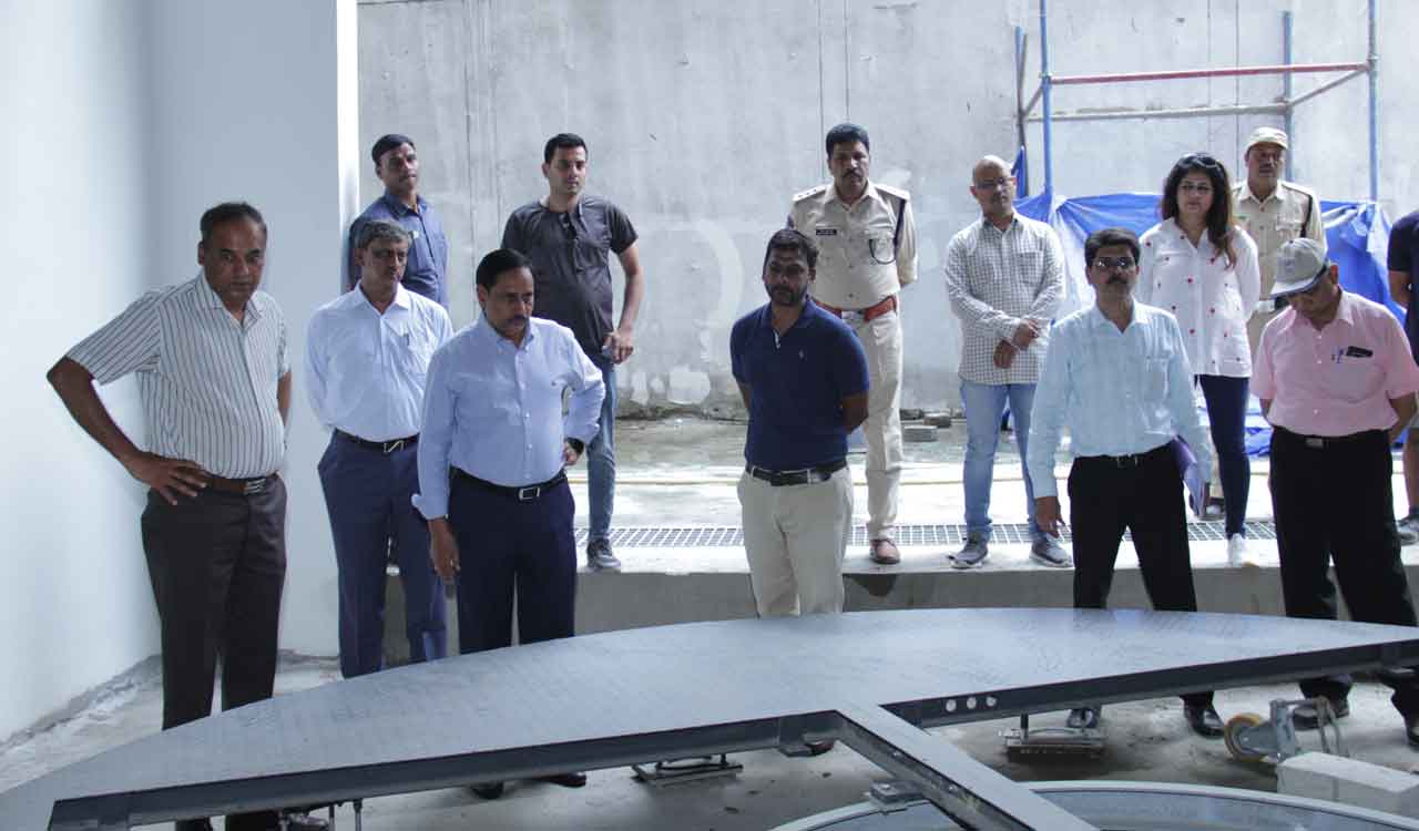 Hyderabad: 15-floor Multi-Level Parking at Nampally metro nearing completion