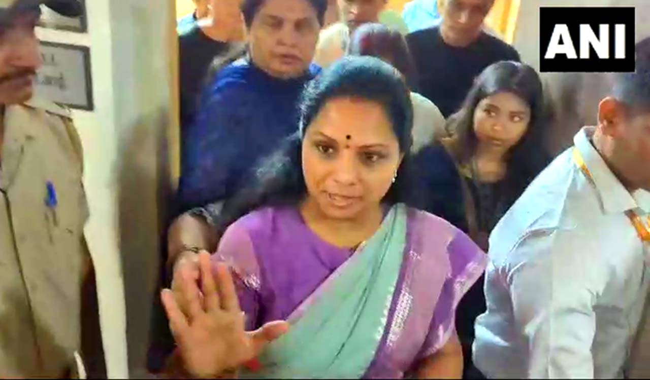Kavitha sent to judicial remand till April 23, moves bail plea