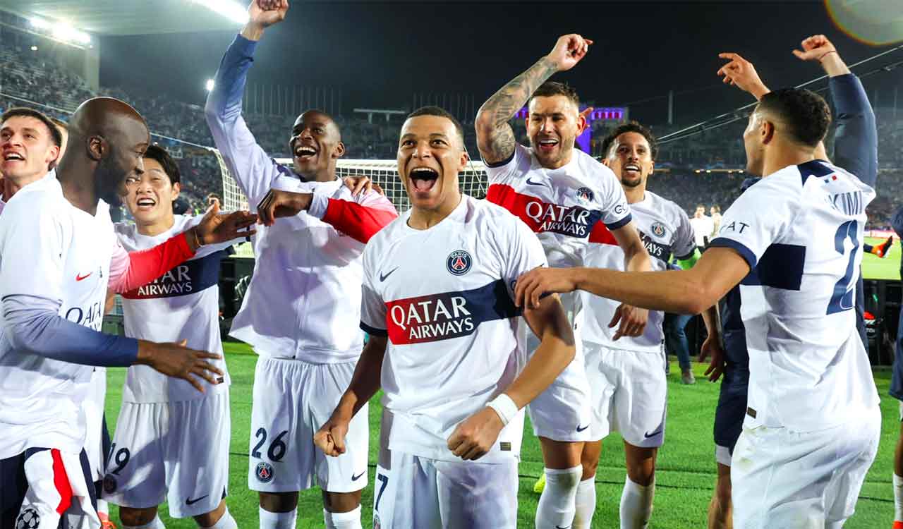 Kylian Mbappe leads PSG to Champions League semifinal