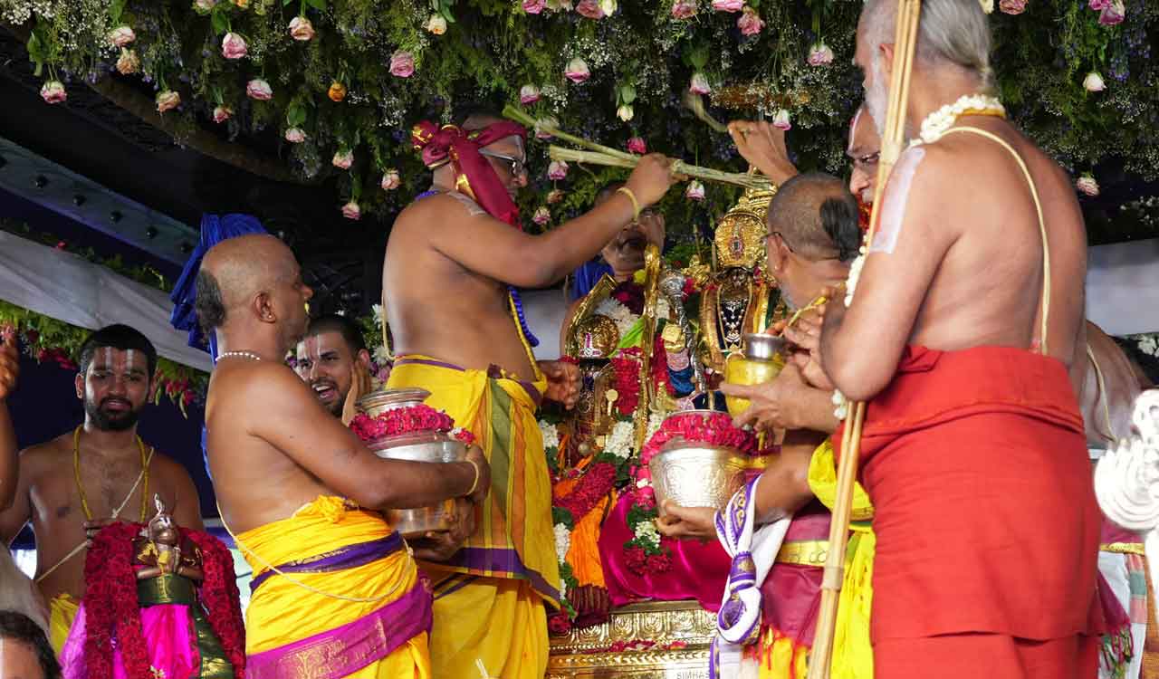 Lord Rama’s Pattabhishekam celebrated on a grand note at Bhadradri