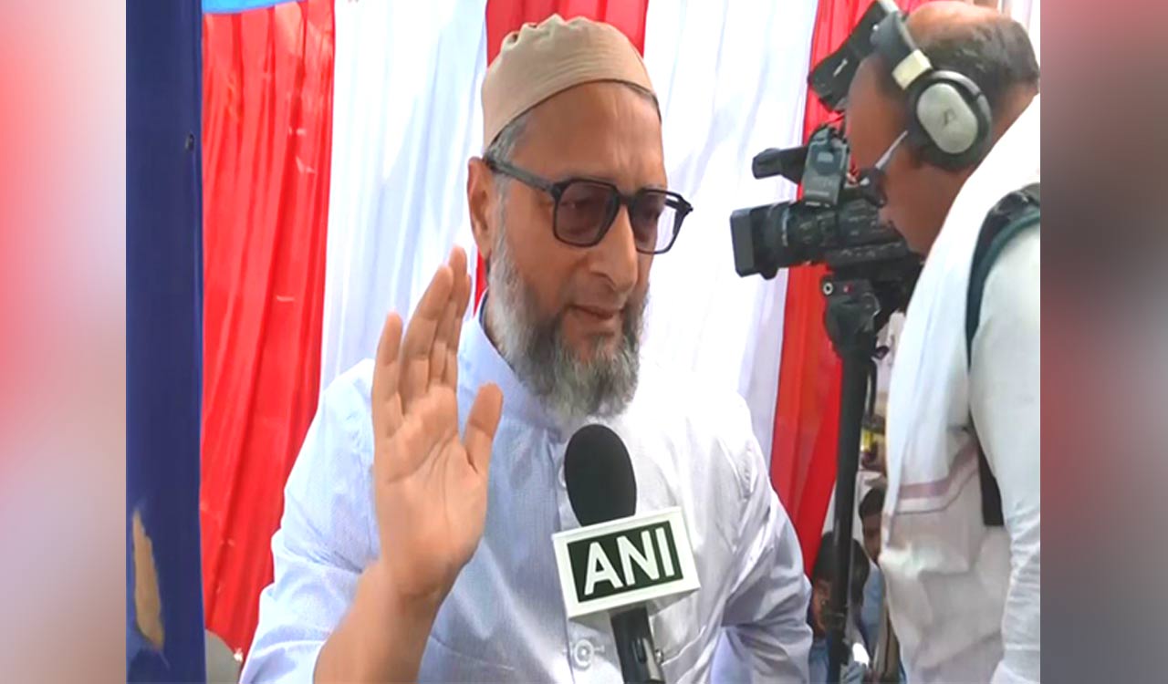 Modi’s only guarantee is hatred towards muslims: Owaisi