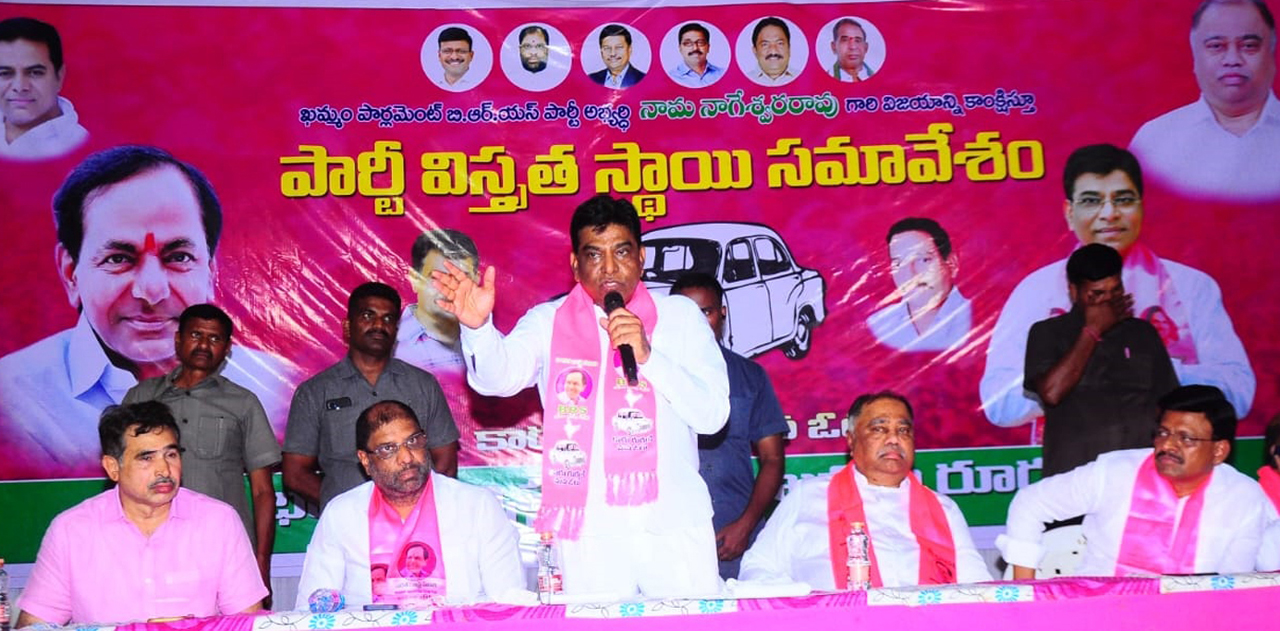 Send BRS MPs to Parliament to protect Telangana’s rights: Nama