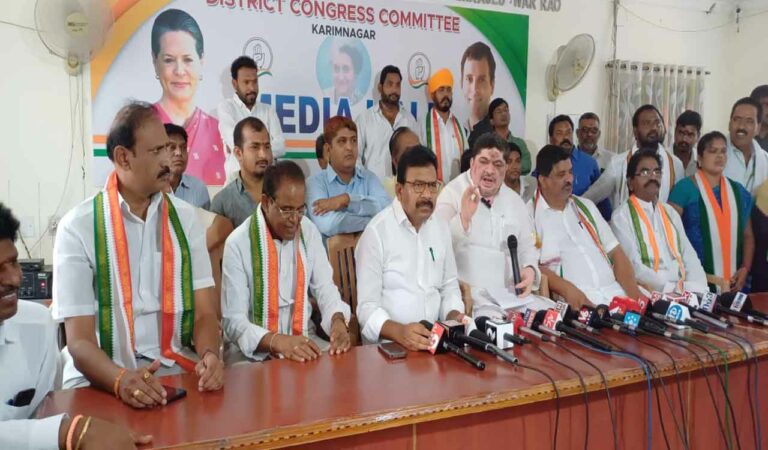 Ponnam clarifies on participation in Rajender Rao’s nomination