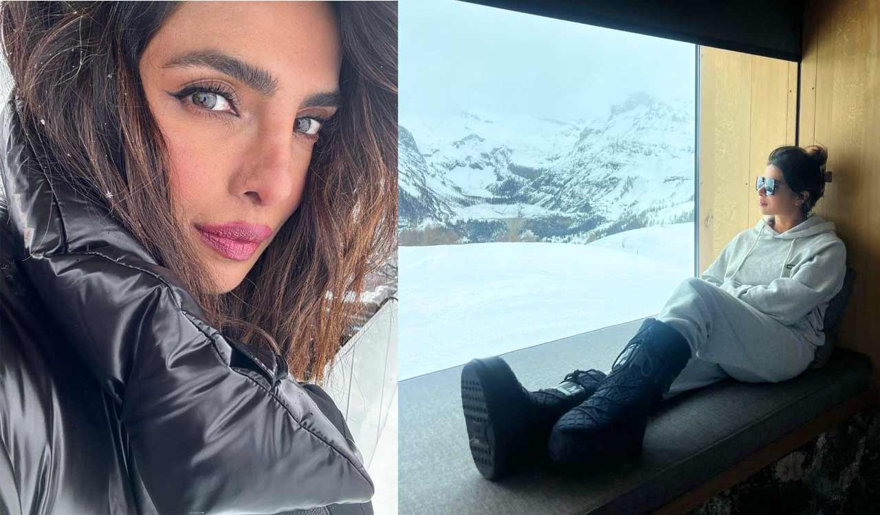 Priyanka Chopra’s dreamy Swiss Alps photos