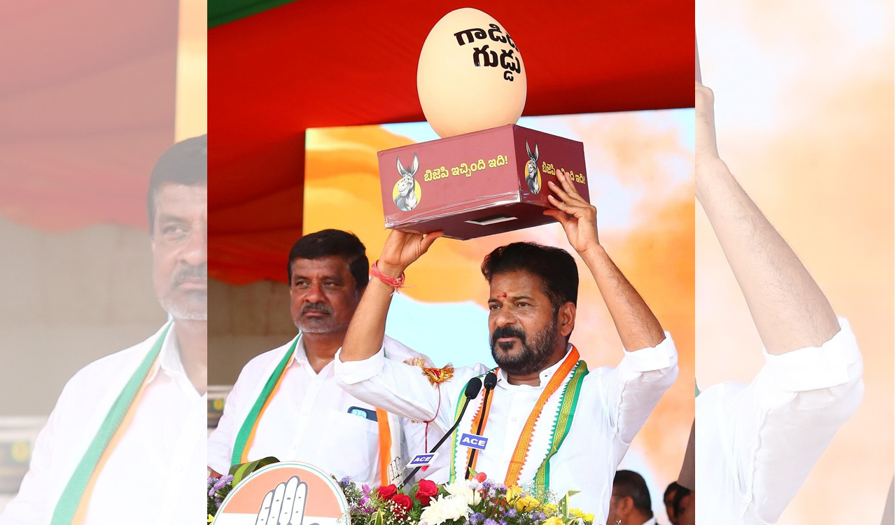 LS polls a fight between Gujarat’s hegemony and Telangana’s courage, says CM