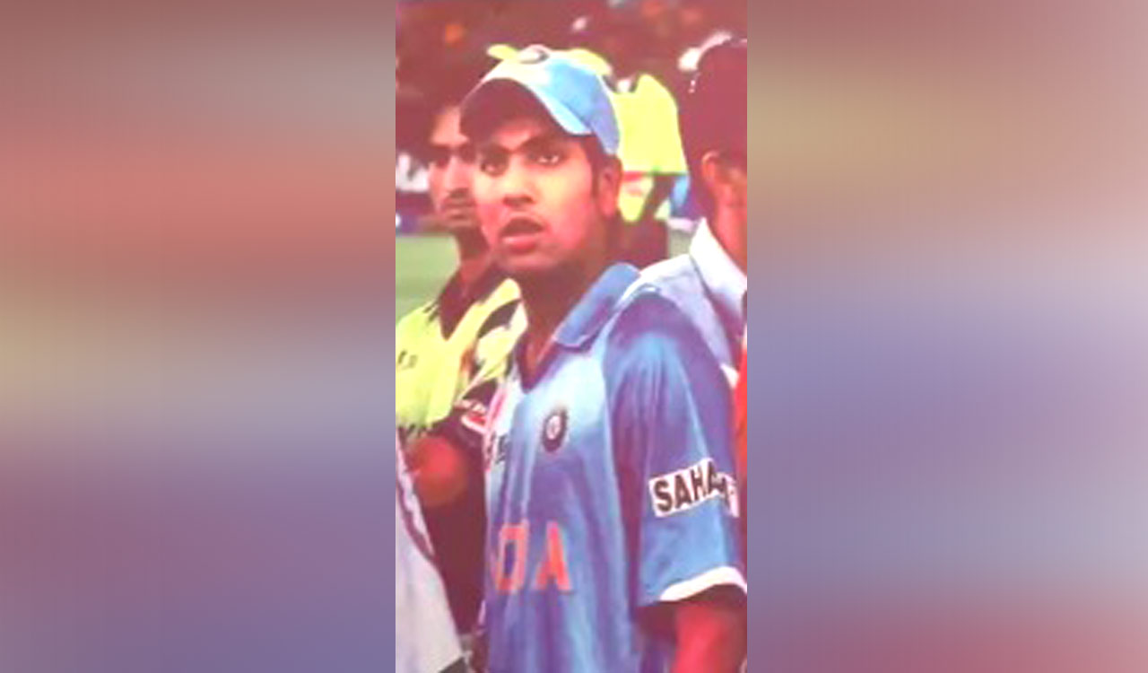 Rohit Sharma’s funny moment ahead of IPL match: Nostalgic encounter with younger self
